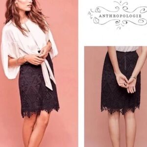 Anthropologie Black Lace Skirt
moulinette soeurs line